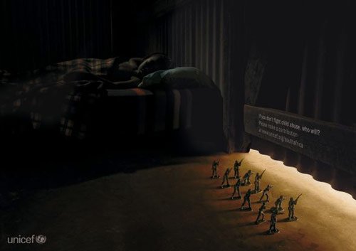 Unicef: Toy soldiers