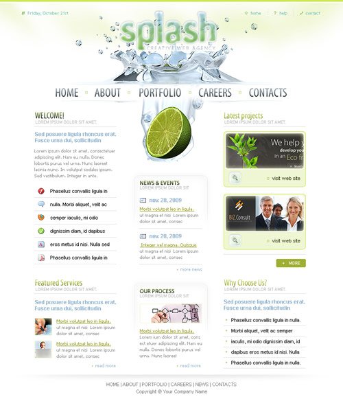 free website templates