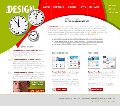 free website templates
