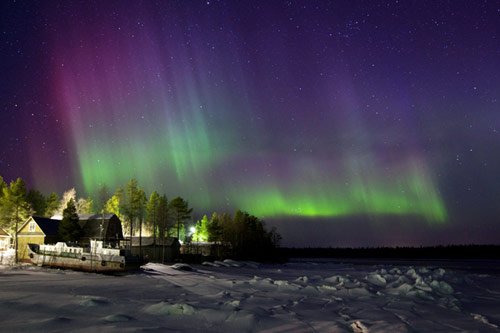 northern lights or aurora borealis pictures