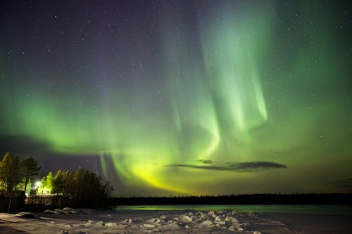 northern lights or aurora borealis pictures