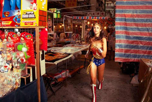 superhero photography