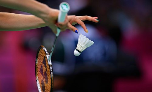 Mixed Doubles Badminton