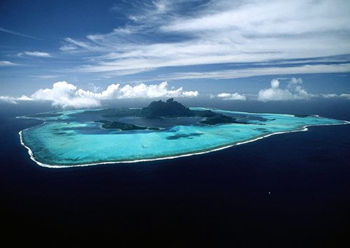 Bora Bora Aerial, French Polynesia