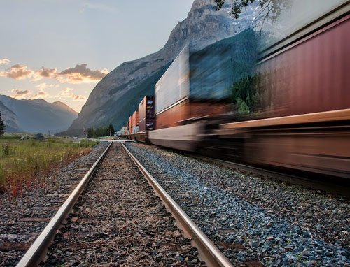 Along Kicking Horse Pass