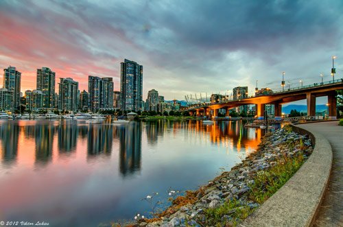 Burning Bridge - False Creek