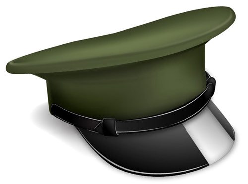 How to Make a Vector Military Cap Icon