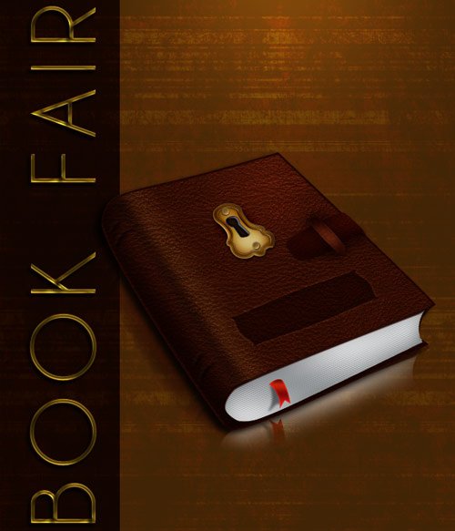 Create a Leatherback Book Icon in Photoshop