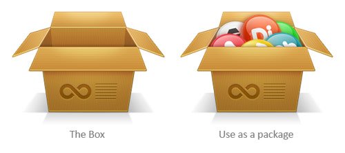 Create a Cardboard Box Icon in Photoshop