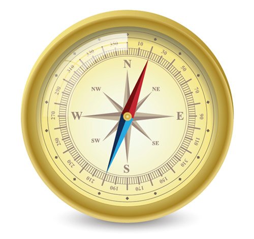 How to Make a Golden Compass in Illustrator