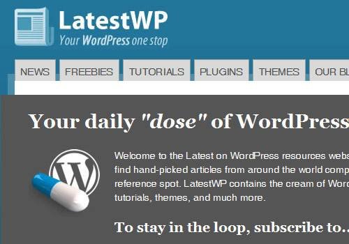 Latest WP - learn wordpress development