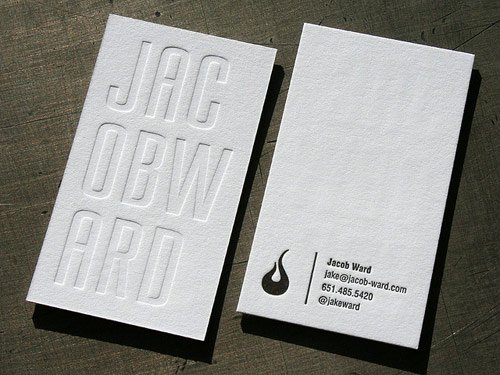 Jacob Ward Business Card