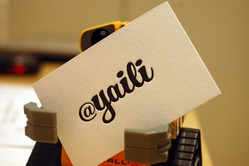 Letterpress Business Cards