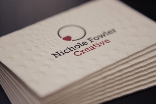 Letterpress Business Cards