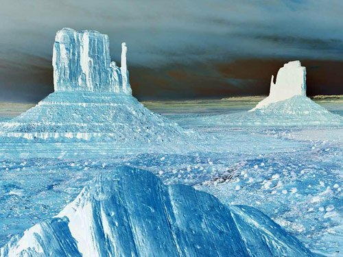 Antarctica - Pretty Ice Formation