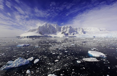 Lemaire Channel in Antarctica