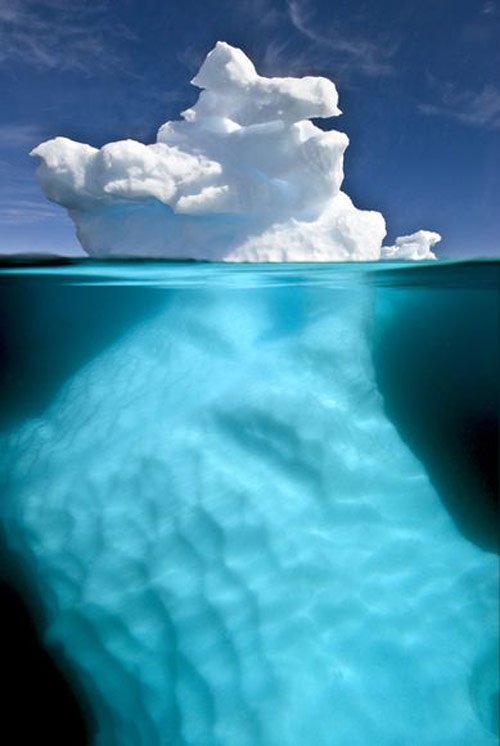 Iceberg Underwater in antarctica pictures