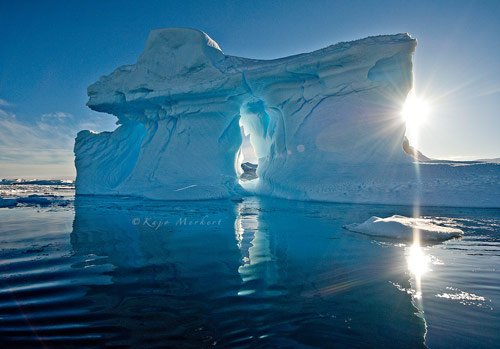 Icebergs in Antarctica