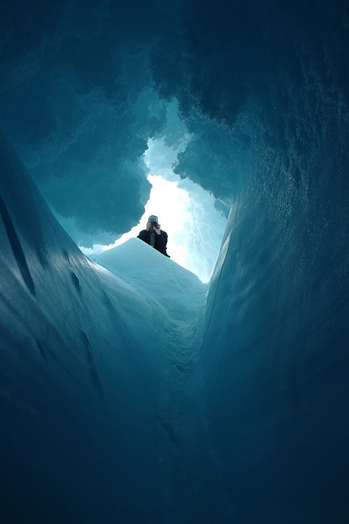 Antarctica Ice Cave