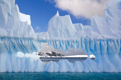 In The Jaws Of Ice Monster in antarctica pictures