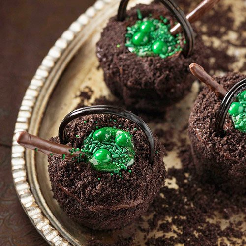 Cauldron Cupcakes