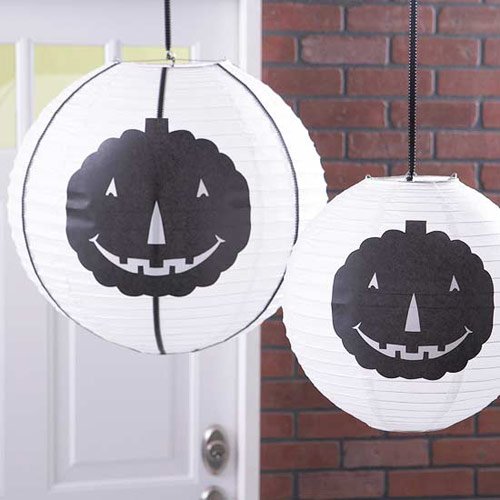 Halloween-Inspired Paper Lanterns