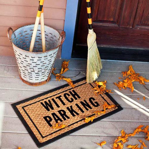 Witch Parking Porch Decoration
