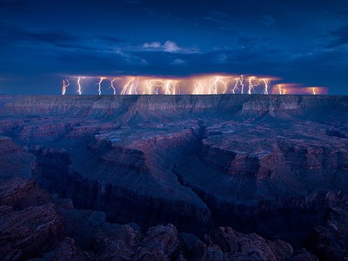 Thunderheads Over the Grand Canyon