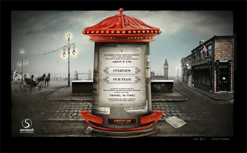 3D website