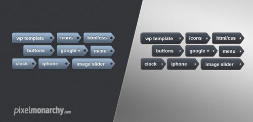 free psd designs - price tags, discount tags and keyword tags