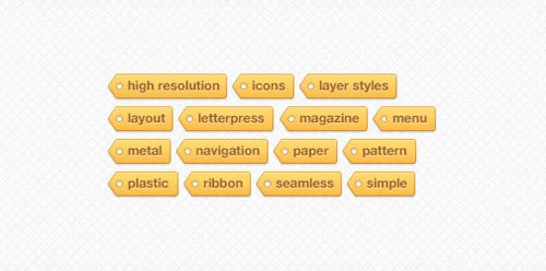 free psd designs - price tags, discount tags and keyword tags