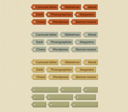 free psd designs - price tags, discount tags and keyword tags
