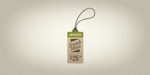 free psd designs - price tags, discount tags and keyword tags