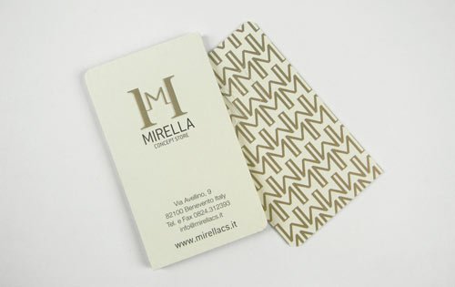 white business card designs