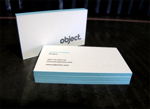 white business card designs