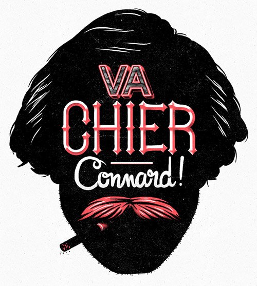 Bien le bonjour - Typography Design Inspiration