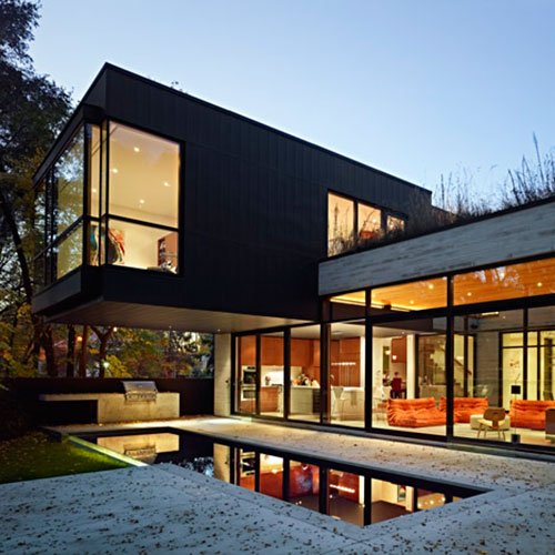 Cedarvale Ravine House by Drew Mandel Architects