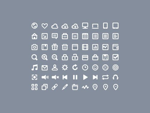 63 Icons (PSD)