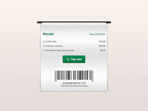 Receipt Freebie