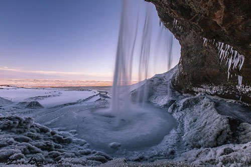 Frozen Waterfall