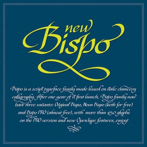 New Bispo - Free Font