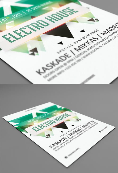 Electro House Flyer