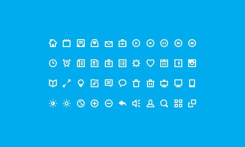 44 Shades of Free Icons