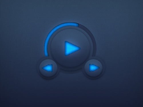 Player Widget Free PSD