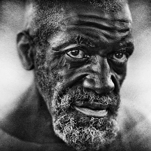 portrait of homeless