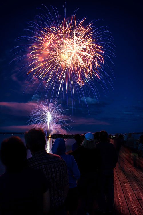 Fireworks Display for Canada Day