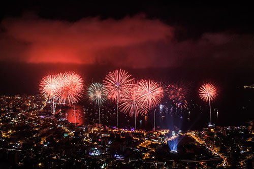 Jounieh International Festival Opening Fireworks - 2013