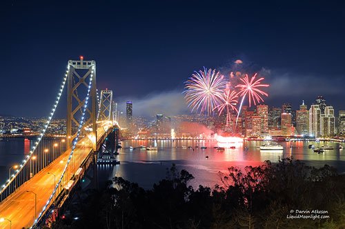 San Francisco New Years Fireworks