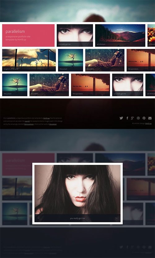 Parallelism - Responsive HTML5 Template