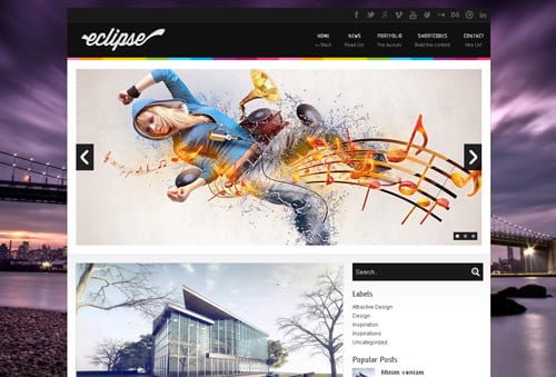 eSpecial Blogger Template